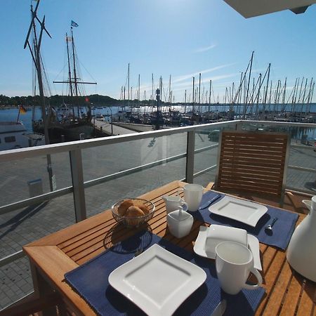 Apartment 10 - "Borbyblick" - Blickrichtung Hafen Und Offene See 埃肯弗德 外观 照片