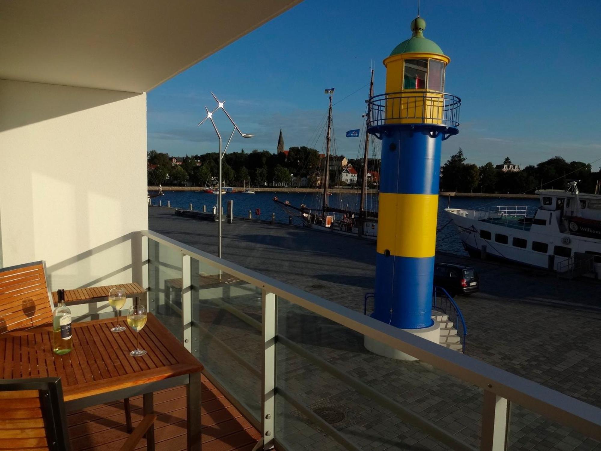 Apartment 10 - "Borbyblick" - Blickrichtung Hafen Und Offene See 埃肯弗德 外观 照片